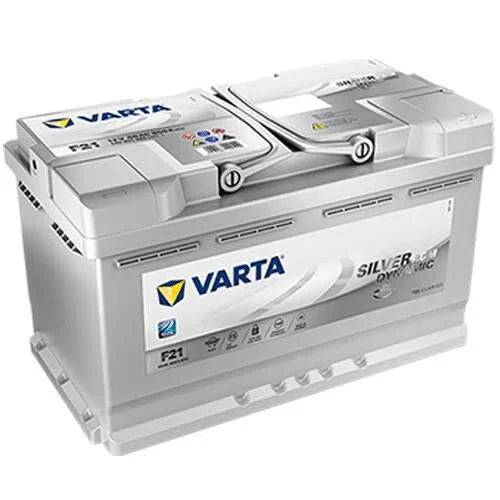 VARTA 12V DIN80 80AH F21 AGM L4 580901080 SILVER DYNAMIC CAR BATTERY